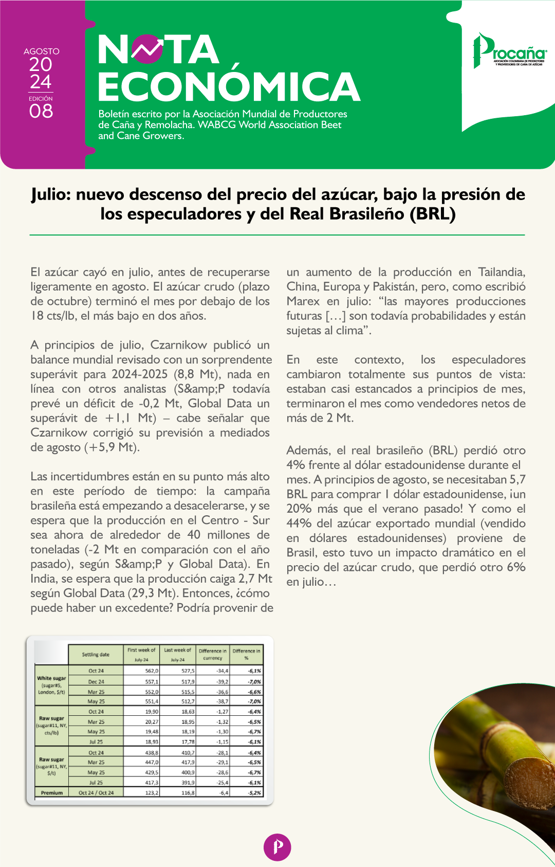 Nota Económica | Boletín WABCG