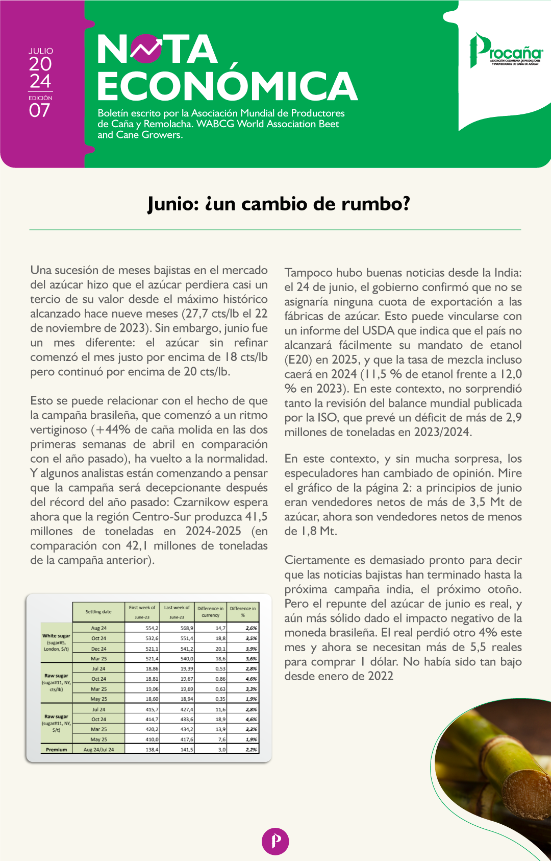 Nota Económica | Boletín WABCG