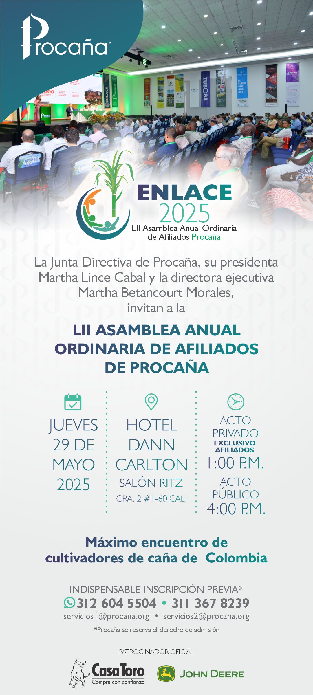LII ASAMBLEA ANUAL ORDINARIA DE AFILIADOS PROCAÑA