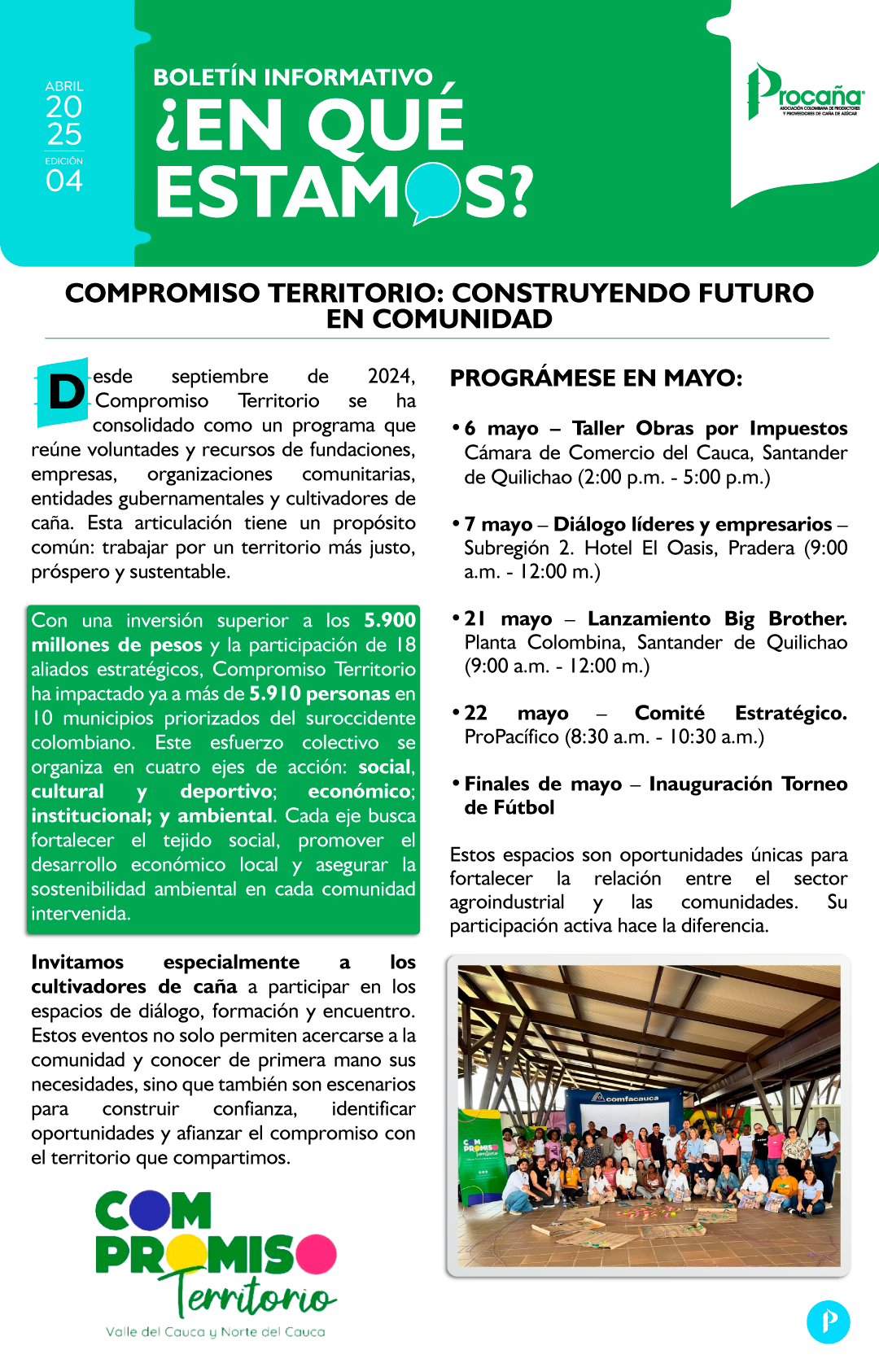 BOLETÍN ¿EN QUÉ ESTAMOS?
